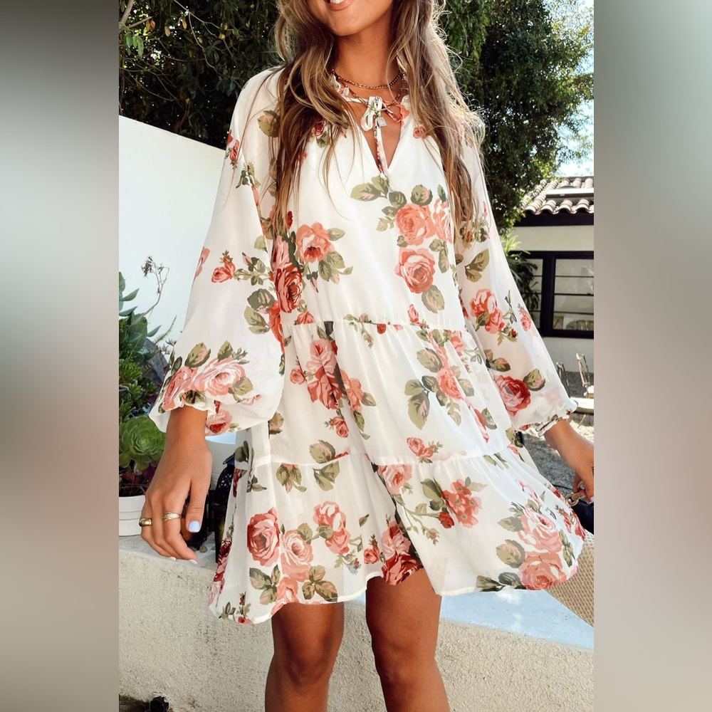 Show Me Your MuMu Bridie Mini Dress in Rosie Posie